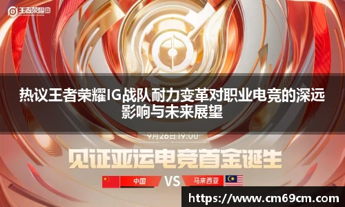热议王者荣耀IG战队耐力变革对职业电竞的深远影响与未来展望